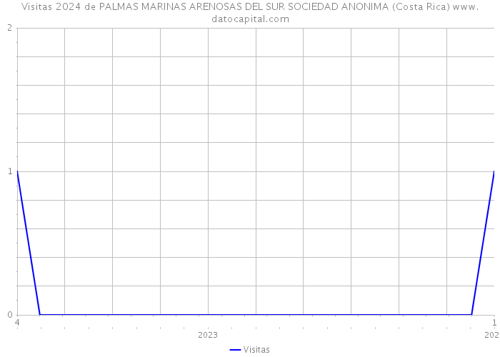 Visitas 2024 de PALMAS MARINAS ARENOSAS DEL SUR SOCIEDAD ANONIMA (Costa Rica) 