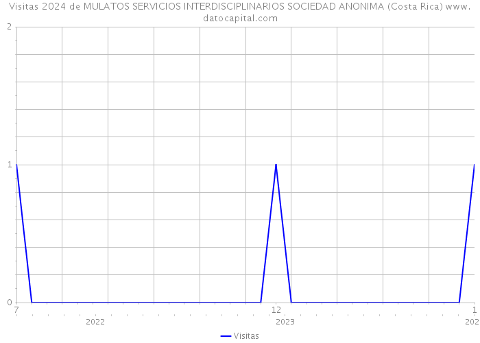 Visitas 2024 de MULATOS SERVICIOS INTERDISCIPLINARIOS SOCIEDAD ANONIMA (Costa Rica) 