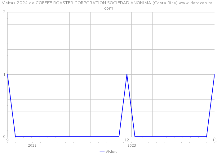 Visitas 2024 de COFFEE ROASTER CORPORATION SOCIEDAD ANONIMA (Costa Rica) 