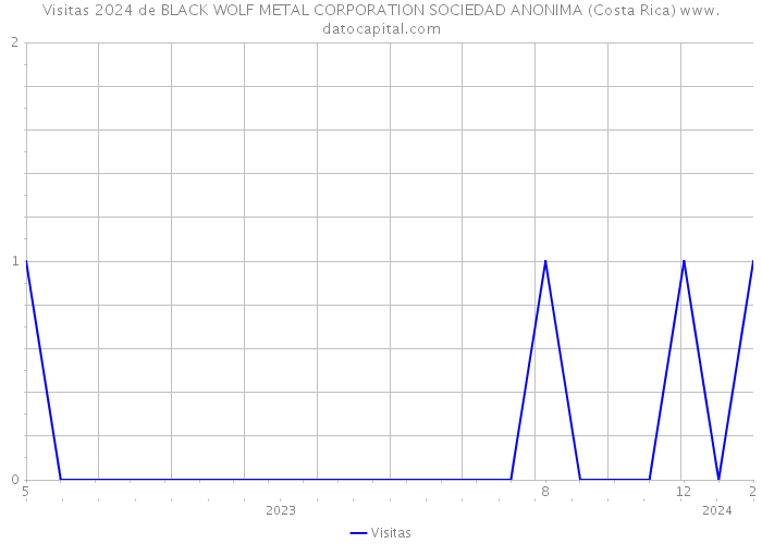 Visitas 2024 de BLACK WOLF METAL CORPORATION SOCIEDAD ANONIMA (Costa Rica) 
