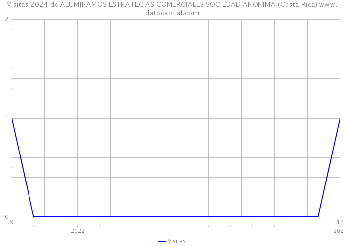 Visitas 2024 de ALUMINAMOS ESTRATEGIAS COMERCIALES SOCIEDAD ANONIMA (Costa Rica) 