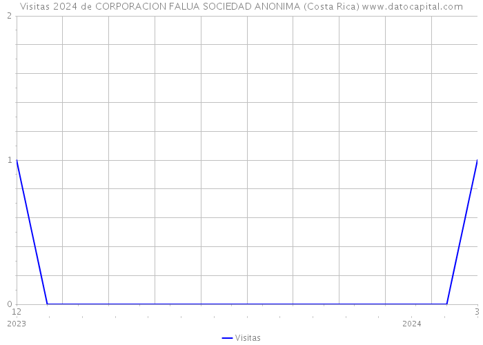 Visitas 2024 de CORPORACION FALUA SOCIEDAD ANONIMA (Costa Rica) 