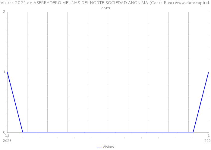Visitas 2024 de ASERRADERO MELINAS DEL NORTE SOCIEDAD ANONIMA (Costa Rica) 