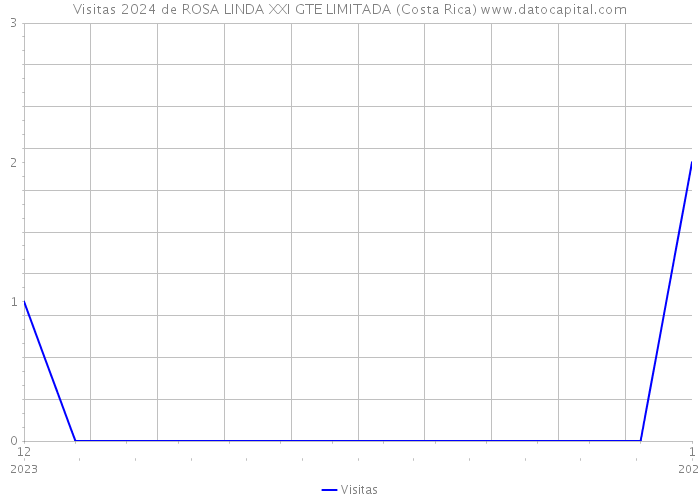Visitas 2024 de ROSA LINDA XXI GTE LIMITADA (Costa Rica) 