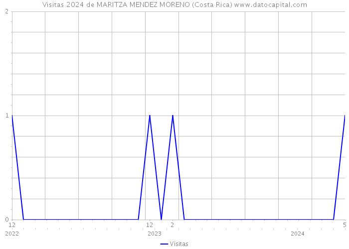 Visitas 2024 de MARITZA MENDEZ MORENO (Costa Rica) 