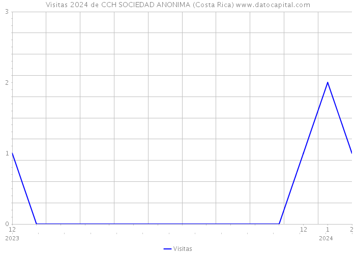 Visitas 2024 de CCH SOCIEDAD ANONIMA (Costa Rica) 