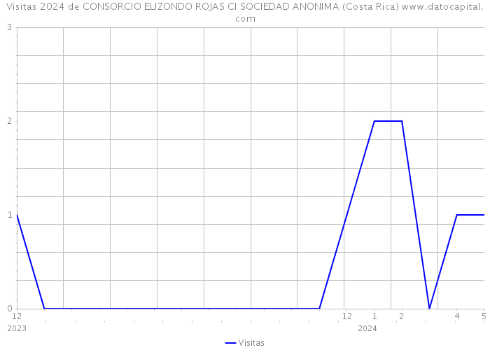Visitas 2024 de CONSORCIO ELIZONDO ROJAS CI SOCIEDAD ANONIMA (Costa Rica) 