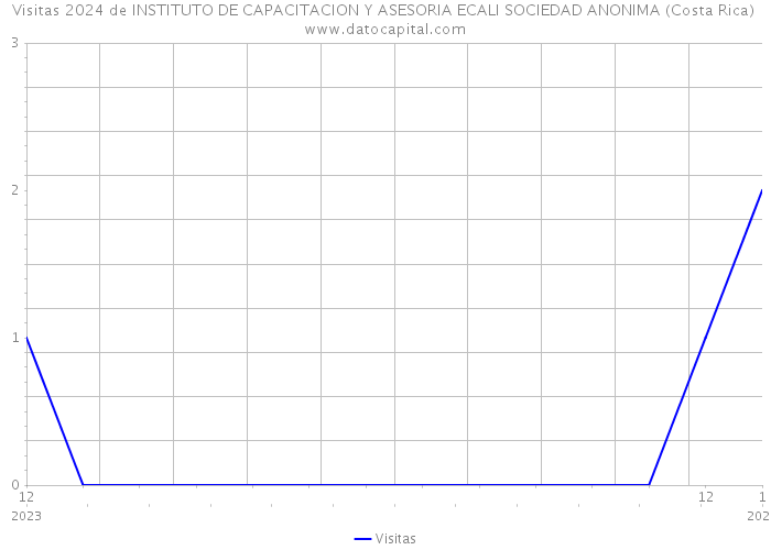 Visitas 2024 de INSTITUTO DE CAPACITACION Y ASESORIA ECALI SOCIEDAD ANONIMA (Costa Rica) 