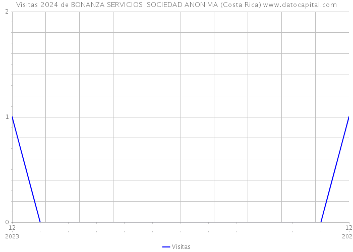 Visitas 2024 de BONANZA SERVICIOS SOCIEDAD ANONIMA (Costa Rica) 