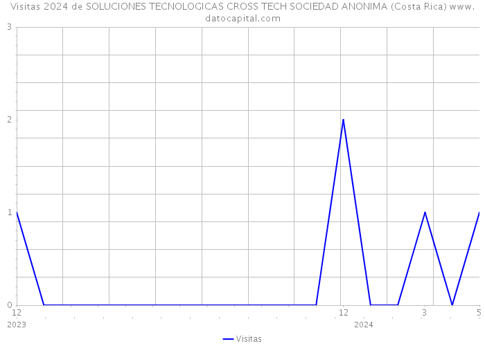 Visitas 2024 de SOLUCIONES TECNOLOGICAS CROSS TECH SOCIEDAD ANONIMA (Costa Rica) 