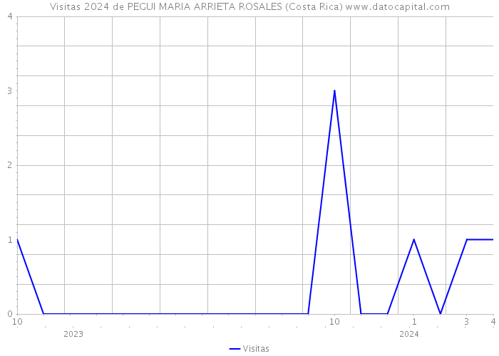Visitas 2024 de PEGUI MARIA ARRIETA ROSALES (Costa Rica) 