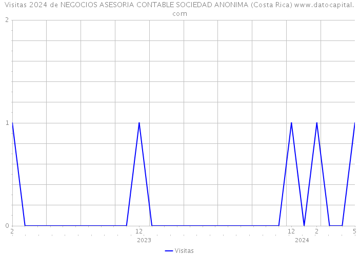 Visitas 2024 de NEGOCIOS ASESORIA CONTABLE SOCIEDAD ANONIMA (Costa Rica) 