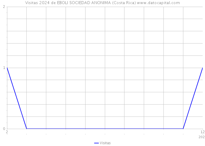 Visitas 2024 de EBOLI SOCIEDAD ANONIMA (Costa Rica) 