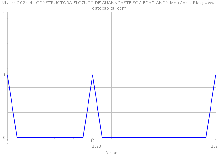 Visitas 2024 de CONSTRUCTORA FLOZUGO DE GUANACASTE SOCIEDAD ANONIMA (Costa Rica) 