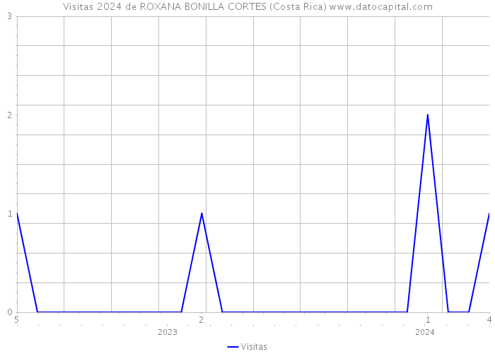 Visitas 2024 de ROXANA BONILLA CORTES (Costa Rica) 
