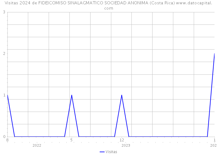 Visitas 2024 de FIDEICOMISO SINALAGMATICO SOCIEDAD ANONIMA (Costa Rica) 