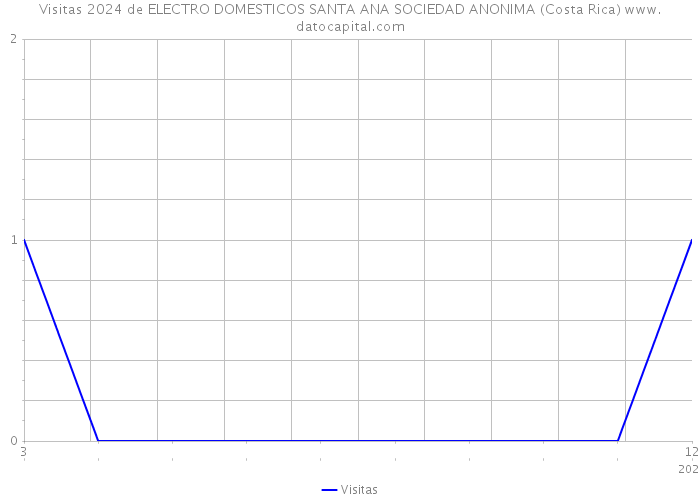 Visitas 2024 de ELECTRO DOMESTICOS SANTA ANA SOCIEDAD ANONIMA (Costa Rica) 