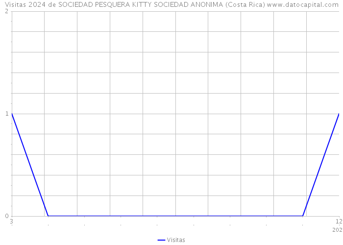 Visitas 2024 de SOCIEDAD PESQUERA KITTY SOCIEDAD ANONIMA (Costa Rica) 