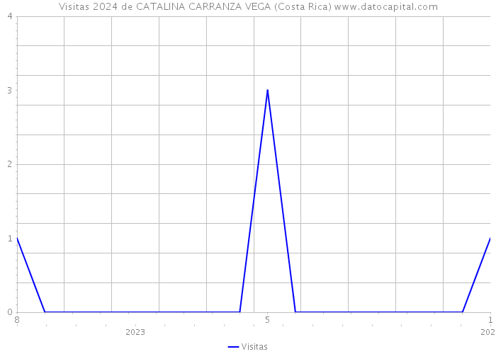Visitas 2024 de CATALINA CARRANZA VEGA (Costa Rica) 