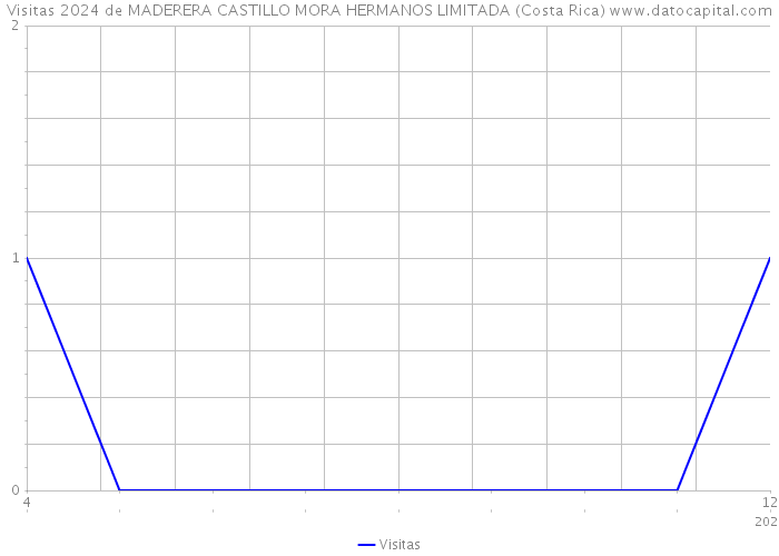 Visitas 2024 de MADERERA CASTILLO MORA HERMANOS LIMITADA (Costa Rica) 