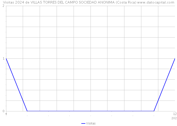 Visitas 2024 de VILLAS TORRES DEL CAMPO SOCIEDAD ANONIMA (Costa Rica) 