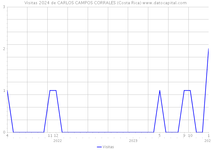 Visitas 2024 de CARLOS CAMPOS CORRALES (Costa Rica) 