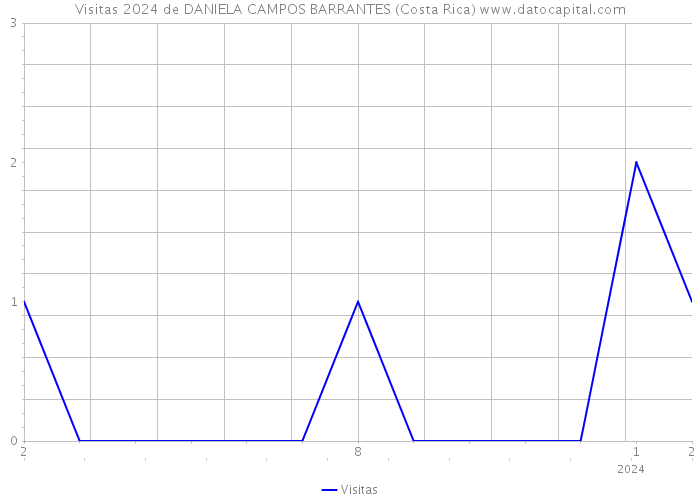 Visitas 2024 de DANIELA CAMPOS BARRANTES (Costa Rica) 