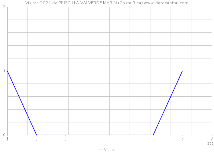 Visitas 2024 de PRISCILLA VALVERDE MARIN (Costa Rica) 