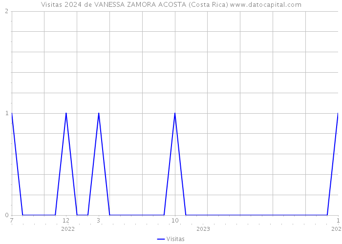 Visitas 2024 de VANESSA ZAMORA ACOSTA (Costa Rica) 
