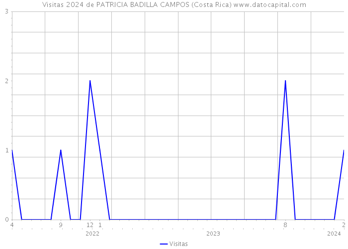 Visitas 2024 de PATRICIA BADILLA CAMPOS (Costa Rica) 