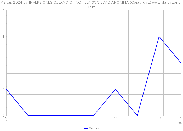 Visitas 2024 de INVERSIONES CUERVO CHINCHILLA SOCIEDAD ANONIMA (Costa Rica) 