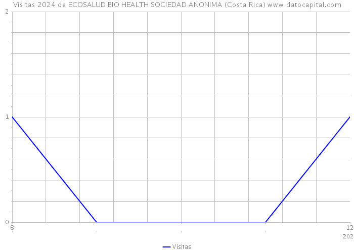 Visitas 2024 de ECOSALUD BIO HEALTH SOCIEDAD ANONIMA (Costa Rica) 