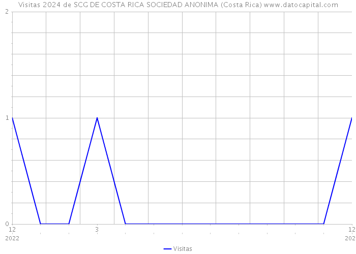 Visitas 2024 de SCG DE COSTA RICA SOCIEDAD ANONIMA (Costa Rica) 