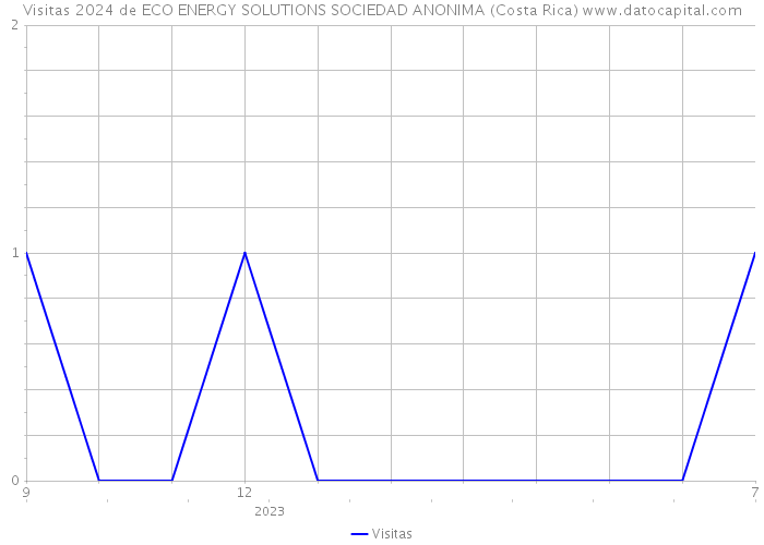 Visitas 2024 de ECO ENERGY SOLUTIONS SOCIEDAD ANONIMA (Costa Rica) 