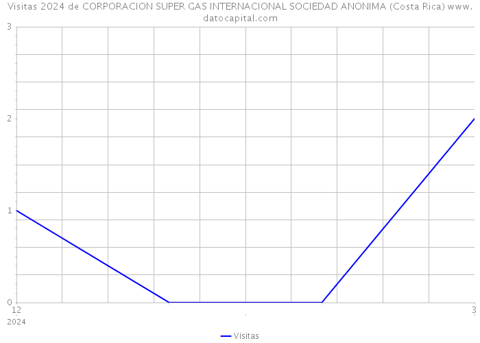 Visitas 2024 de CORPORACION SUPER GAS INTERNACIONAL SOCIEDAD ANONIMA (Costa Rica) 