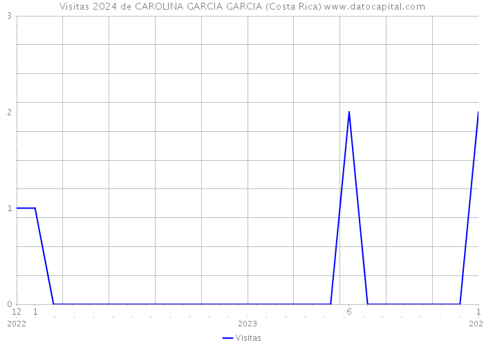 Visitas 2024 de CAROLINA GARCIA GARCIA (Costa Rica) 