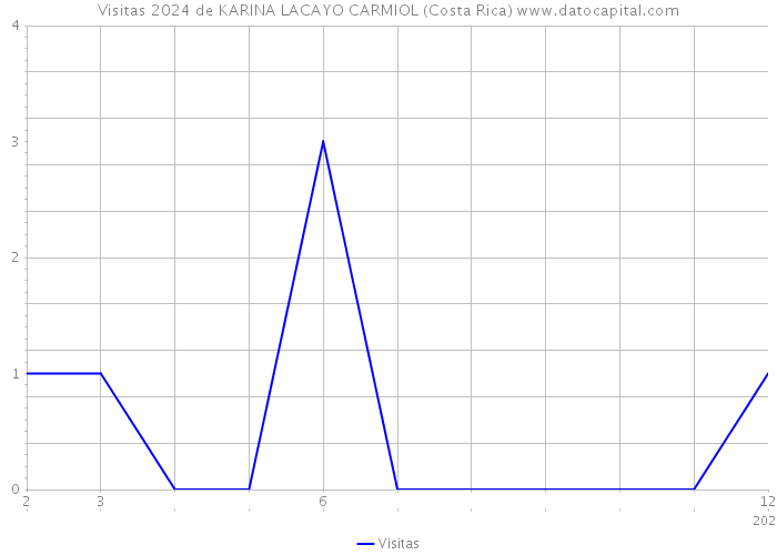 Visitas 2024 de KARINA LACAYO CARMIOL (Costa Rica) 