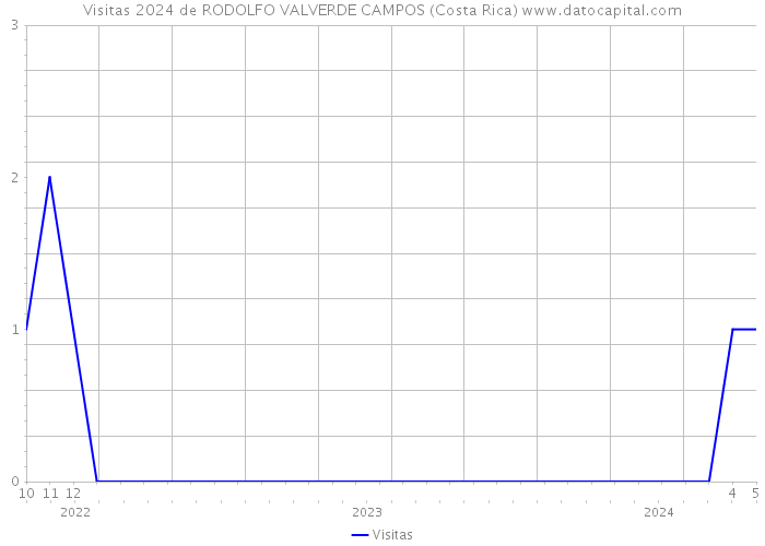 Visitas 2024 de RODOLFO VALVERDE CAMPOS (Costa Rica) 