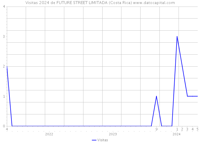 Visitas 2024 de FUTURE STREET LIMITADA (Costa Rica) 