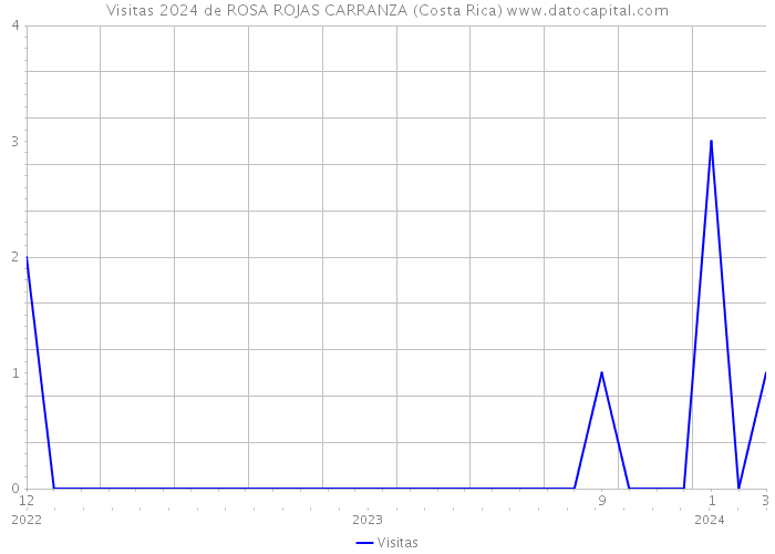 Visitas 2024 de ROSA ROJAS CARRANZA (Costa Rica) 