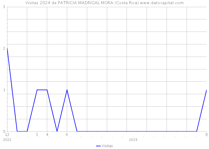 Visitas 2024 de PATRICIA MADRIGAL MORA (Costa Rica) 