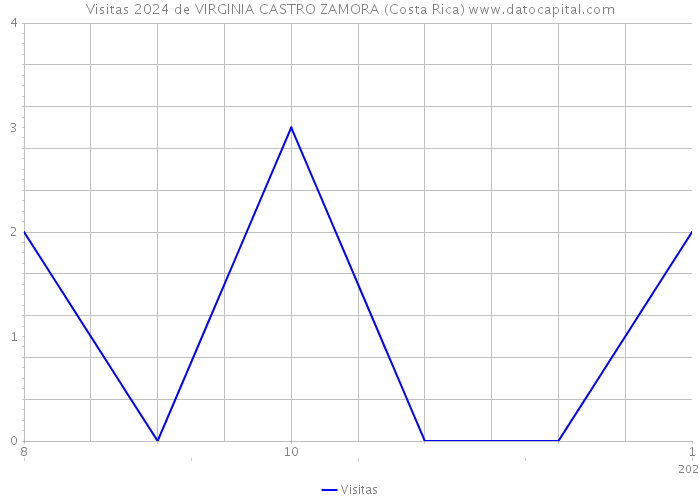 Visitas 2024 de VIRGINIA CASTRO ZAMORA (Costa Rica) 