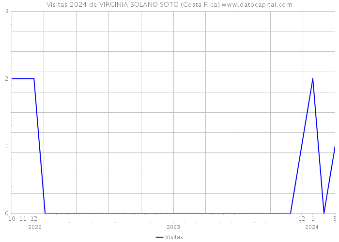 Visitas 2024 de VIRGINIA SOLANO SOTO (Costa Rica) 