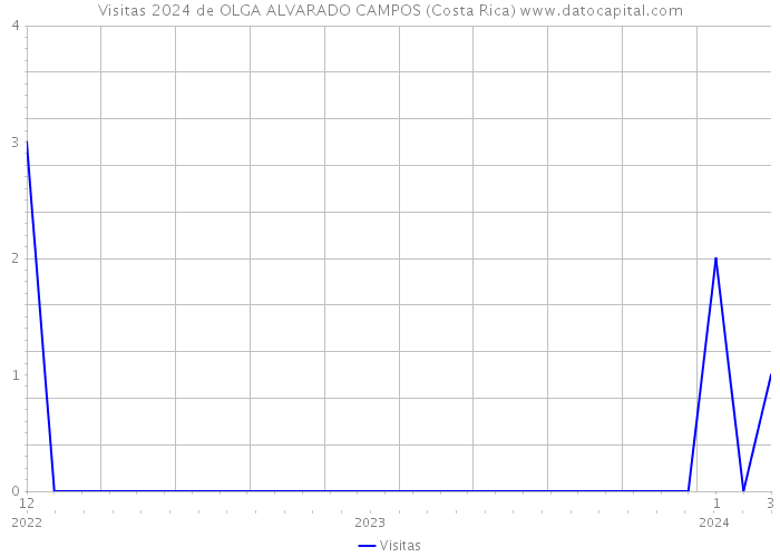Visitas 2024 de OLGA ALVARADO CAMPOS (Costa Rica) 