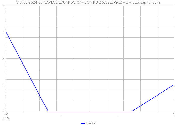 Visitas 2024 de CARLOS EDUARDO GAMBOA RUIZ (Costa Rica) 