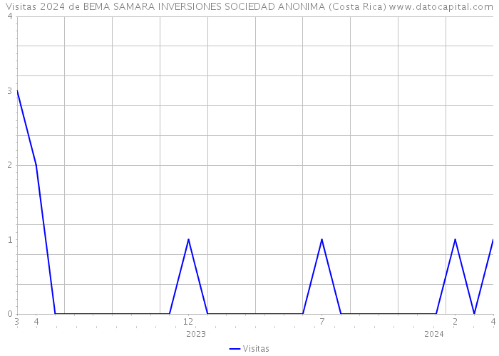 Visitas 2024 de BEMA SAMARA INVERSIONES SOCIEDAD ANONIMA (Costa Rica) 