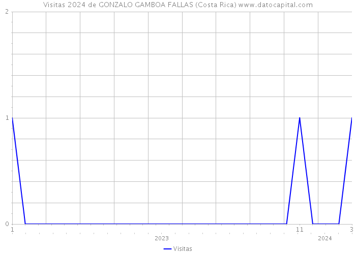 Visitas 2024 de GONZALO GAMBOA FALLAS (Costa Rica) 