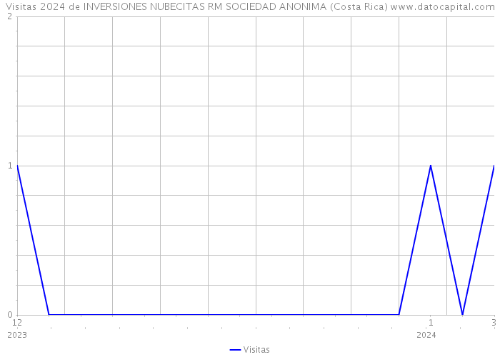 Visitas 2024 de INVERSIONES NUBECITAS RM SOCIEDAD ANONIMA (Costa Rica) 