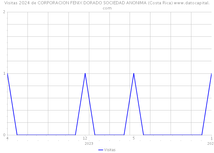 Visitas 2024 de CORPORACION FENIX DORADO SOCIEDAD ANONIMA (Costa Rica) 