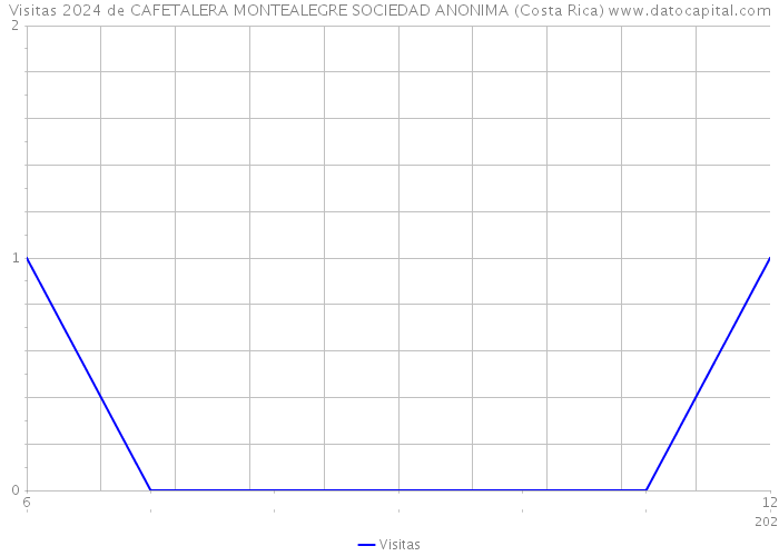 Visitas 2024 de CAFETALERA MONTEALEGRE SOCIEDAD ANONIMA (Costa Rica) 